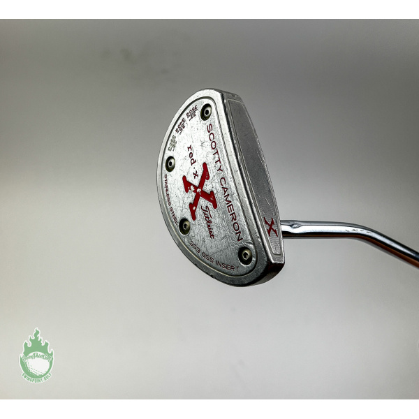 Used Right Handed Titleist Scotty Cameron Red X Putter 35″ Steel
