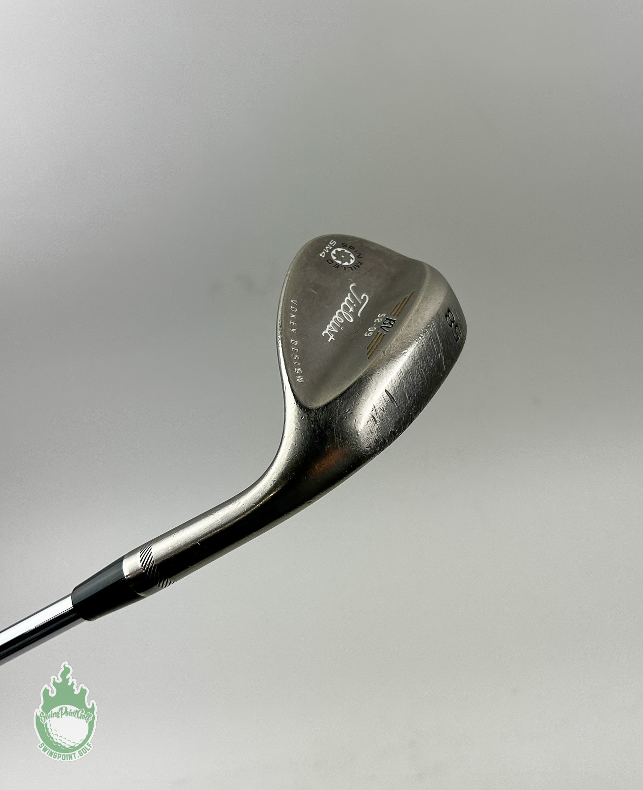 Used Titleist Vokey Design SM4 Wedge 58*-09* Bounce Wedge Flex Steel Golf  Club · SwingPoint Golf®