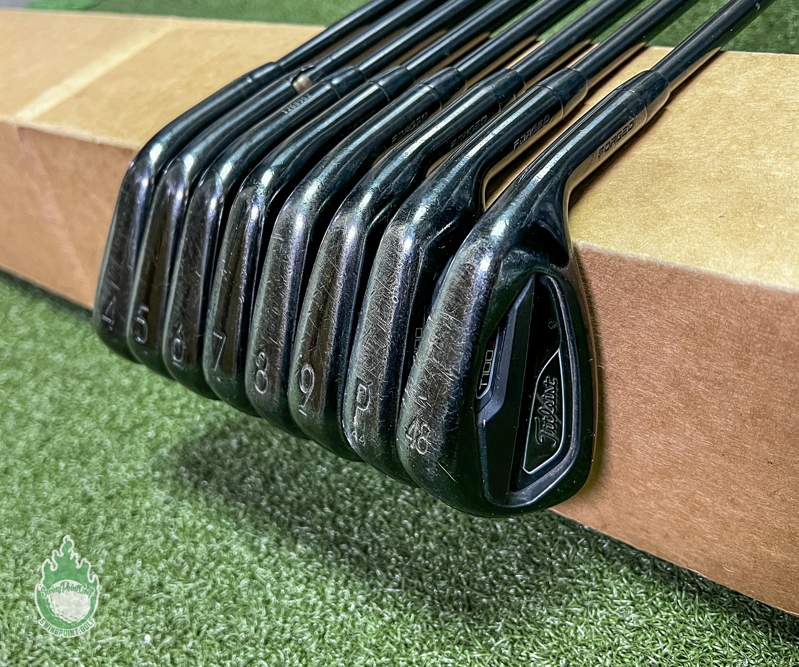 T-Series T100·S Black | All Black Golf Irons | Titleist