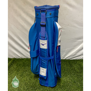 New Mizuno Project Zero Cart Golf Bag Mizuno Cart Bag Blue/Pink 7
