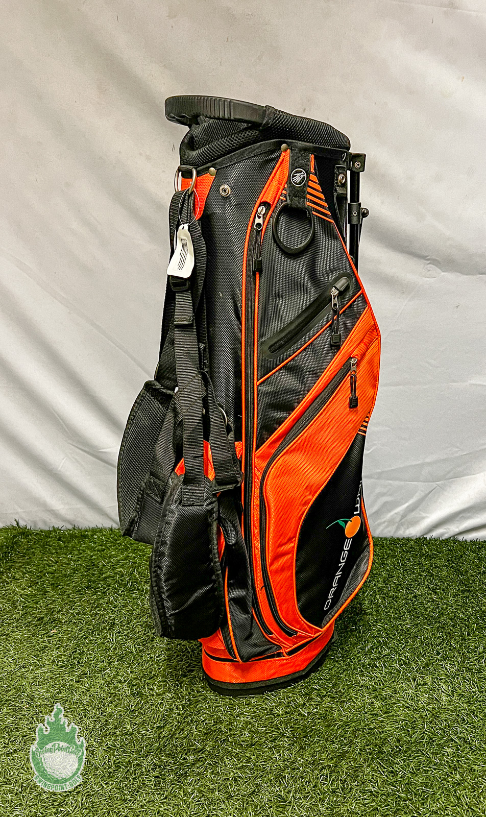 Golf Clubs Orange Golf Cart Bag Cobra Signature Golf Cart Bag