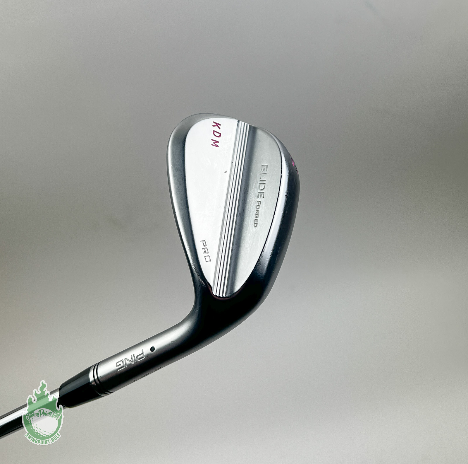 Ping Glide 2.0 Black Dot 54° Gap Wedge Wedge Flex Steel Shaft Black Grip