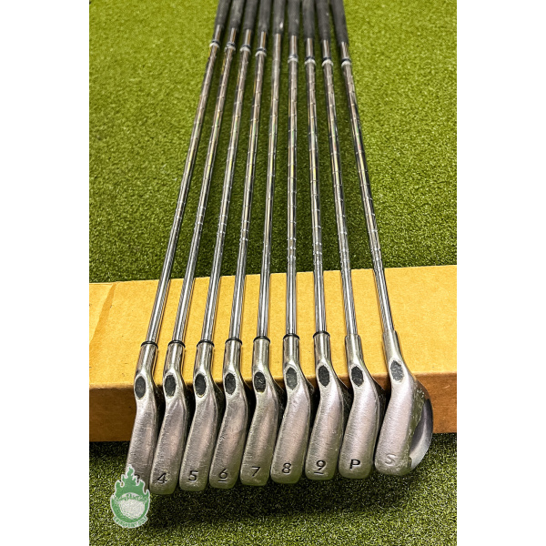 Used Right Handed Callaway Steelhead X-16 Irons 3-PW/SW Uniflex