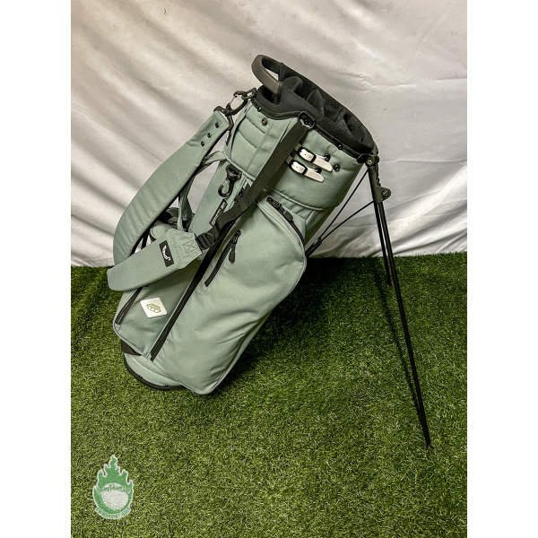 Used Jones Sports Co. Trouper 3.0 Clay Green/Black 5-Way Golf