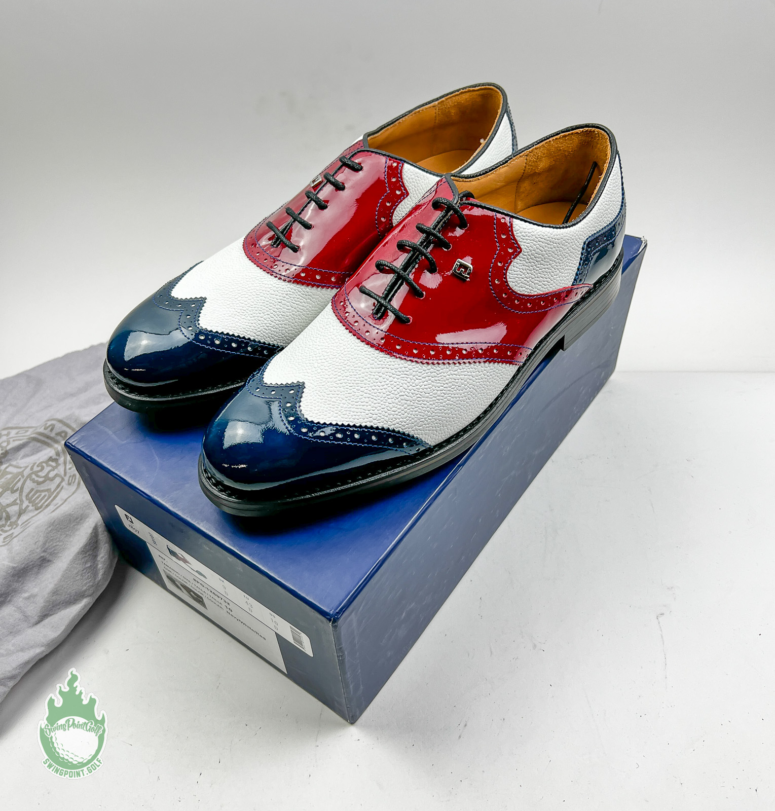 New FootJoy 1857 Luxury Performance Men's Size US 10D Golf Shoes