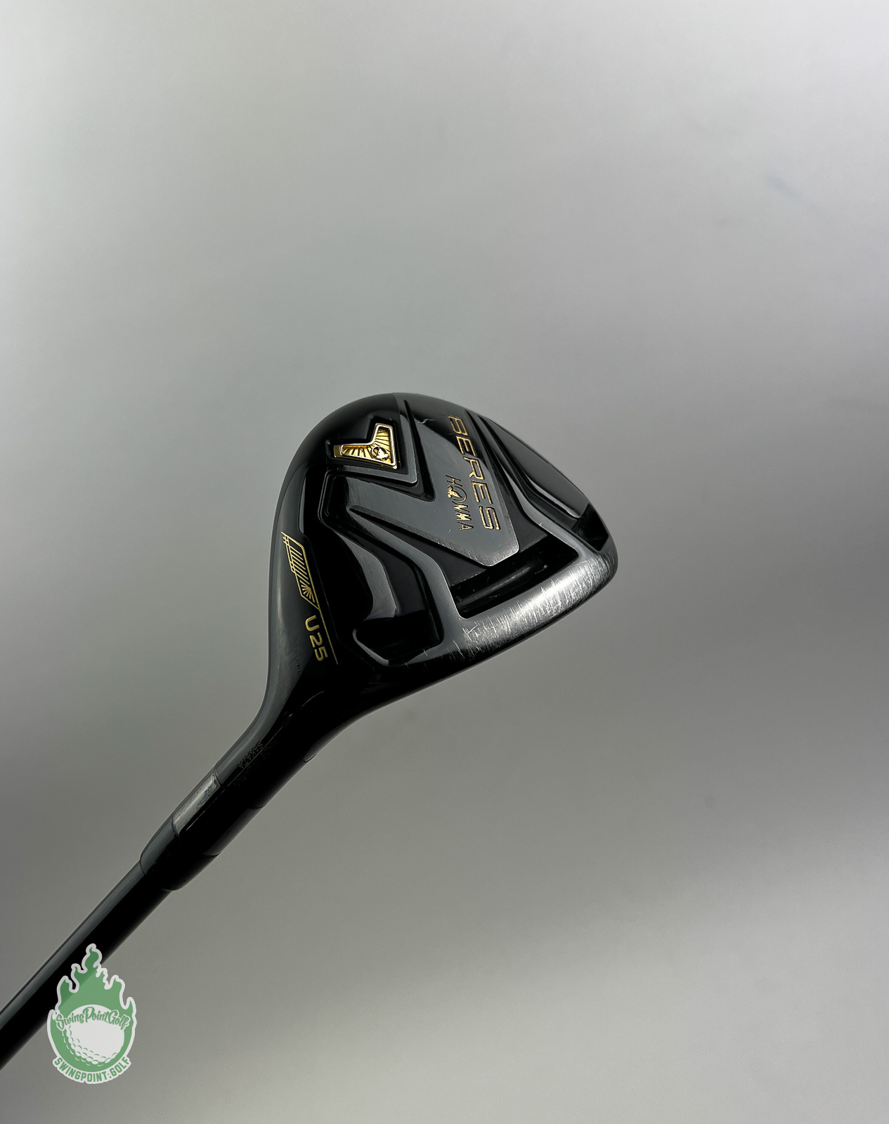 Used RH Honma BERES 08 Black 5 Hybrid 25* ARMRQ MX Stiff Regular