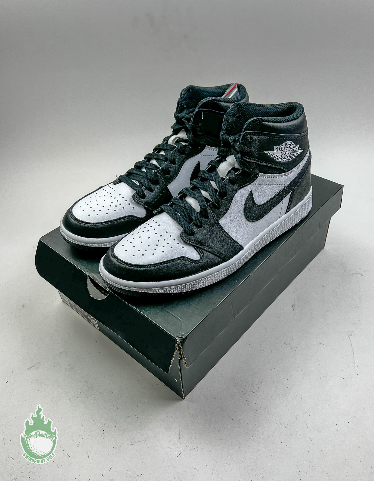 New Nike Air Jordan 1 High G DQ0660 101 Black Golf Shoes