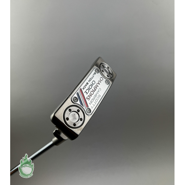 New Titleist Scotty Cameron Champions Choice Newport + Button Back