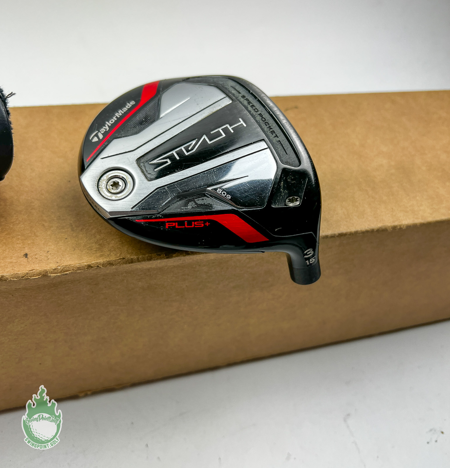 Used RH Tour Issue TaylorMade Stealth Plus 3 Wood 15* HEAD