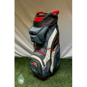 Used Callaway ORG 14 Way Golf Cart Carry Bag Red/White/Blue Las Vegas CC