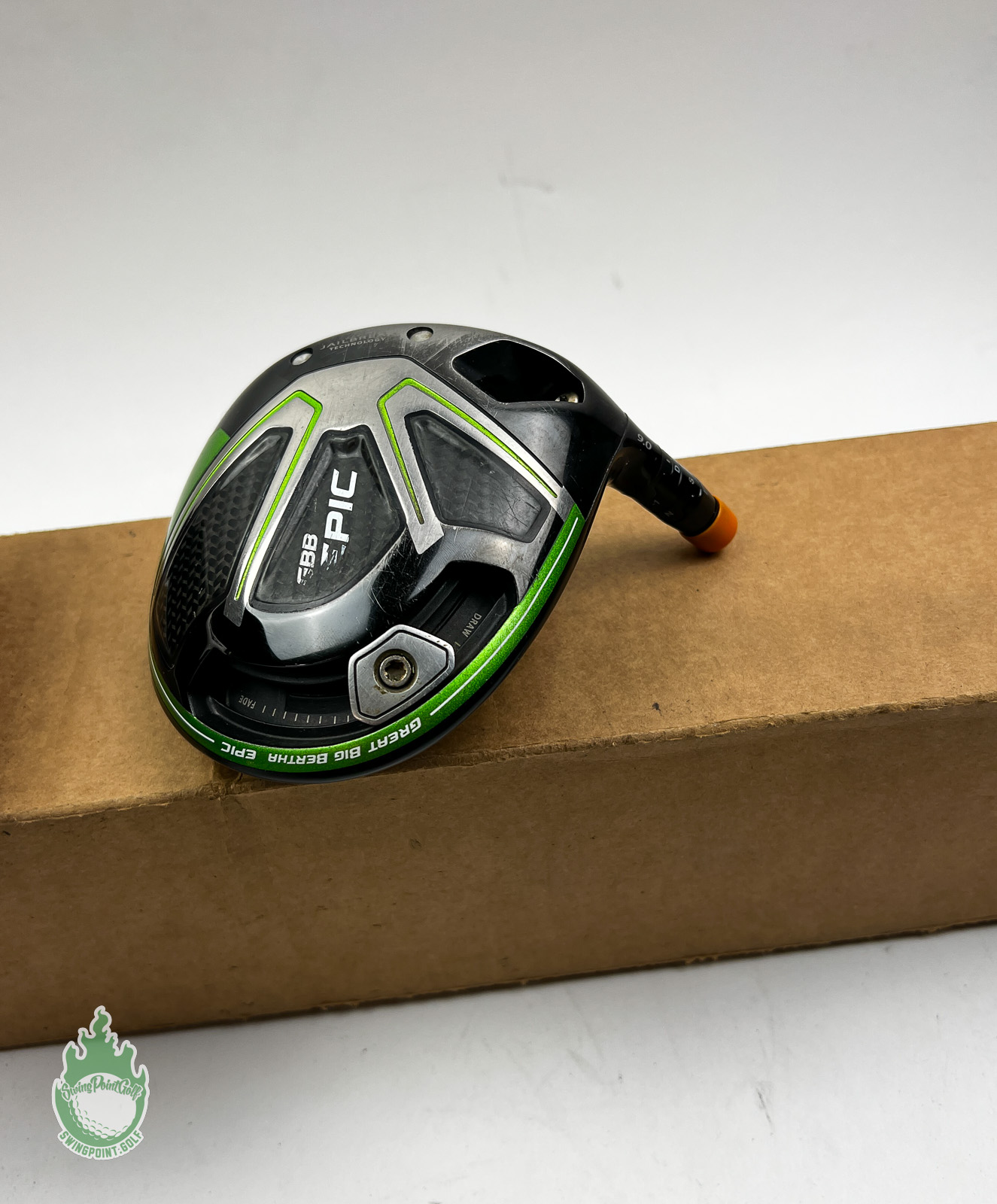 Used Right Handed Callaway GBB EPIC Driver 9* HEAD ONLY Golf Club