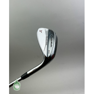 Used RH TaylorMade Milled Grind SB Chrome Wedge 56*-12 DG Wedge Steel Golf Club