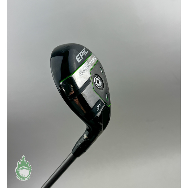 Used Callaway Epic Super 3 Hybrid 18* SteelFiber 75g Stiff Graphite Golf  Club · SwingPoint Golf®