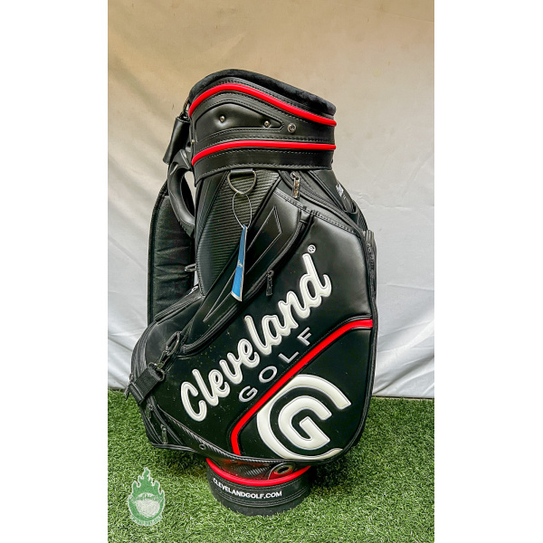 New 2019 Cleveland Golf Staff Bag 6-Way 9 Pockets With Rainhood