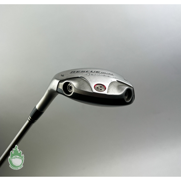 Used Left Hand TaylorMade Rescue Dual TP 2 Hybrid 16* Stiff Flex