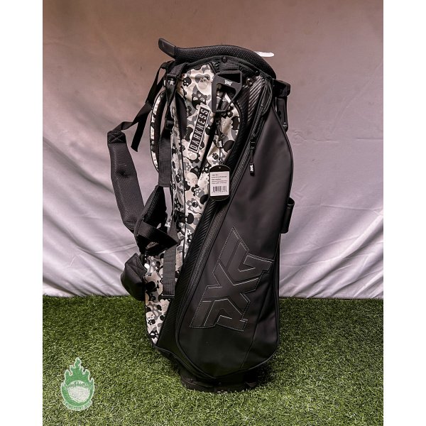 PXG DARKNESS スカル New 2023 PXG Darkness Skull Carry Stand Bag Camo BackPack Straps