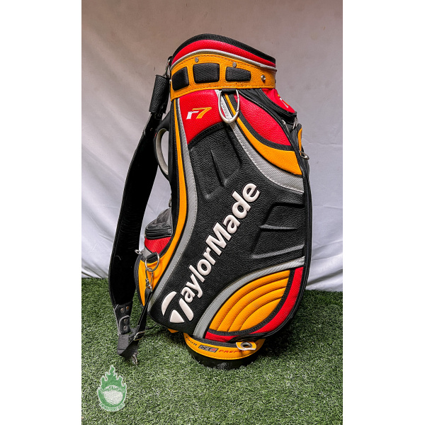 Used TaylorMade R7 TP Tour Golf Staff Bag Embroidered Kenny G