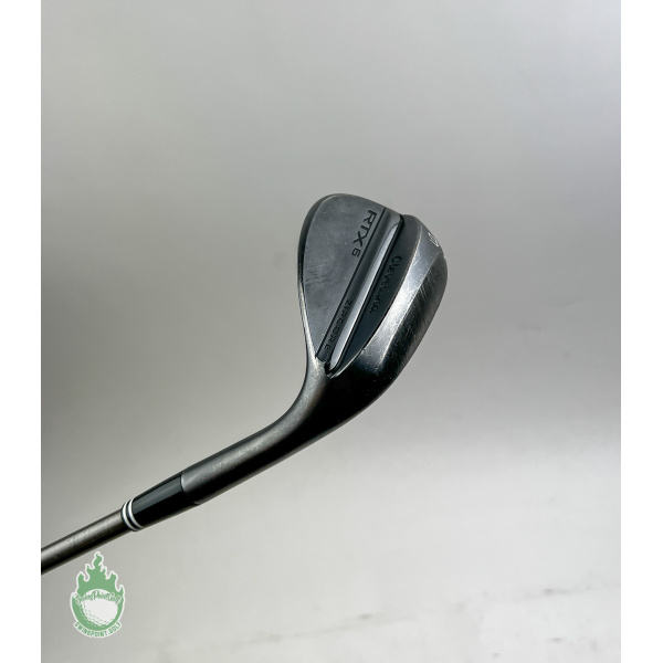 Used Cleveland RTX-6 ZipCore Mid Wedge Black 56*-10 Senior Flex