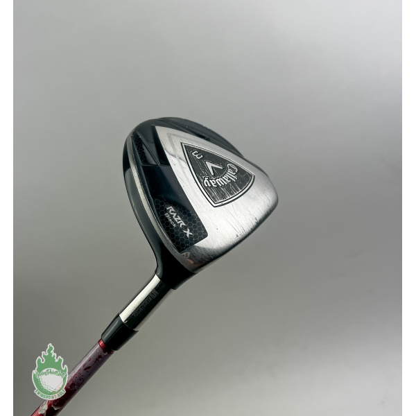 Callaway Razr X Black 3 Wood 2024 Graphite Regular Flex RH With Headcover