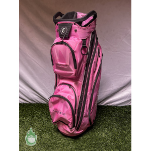 Used Callaway ORG 14 Way Golf Cart Carry Bag Pink Cascata Golf