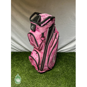 Used Callaway ORG 14 Way Golf Cart Carry Bag Pink Cascata Golf