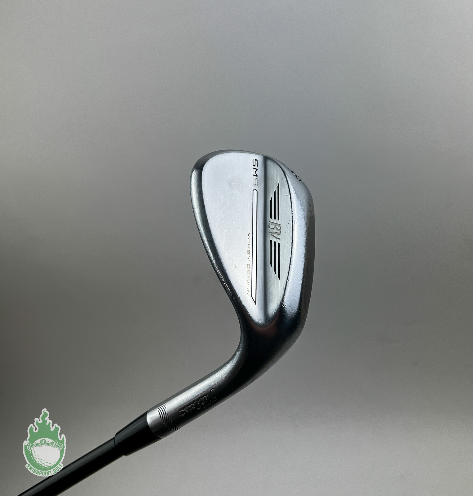Used Titleist Vokey SM9 M Grind Chrome Wedge 58*-08 Stiff