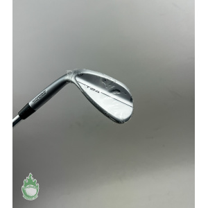 New LH Mizuno T24 White Satin S Grind Wedge 54*-10 S400 Stiff Steel Golf Club