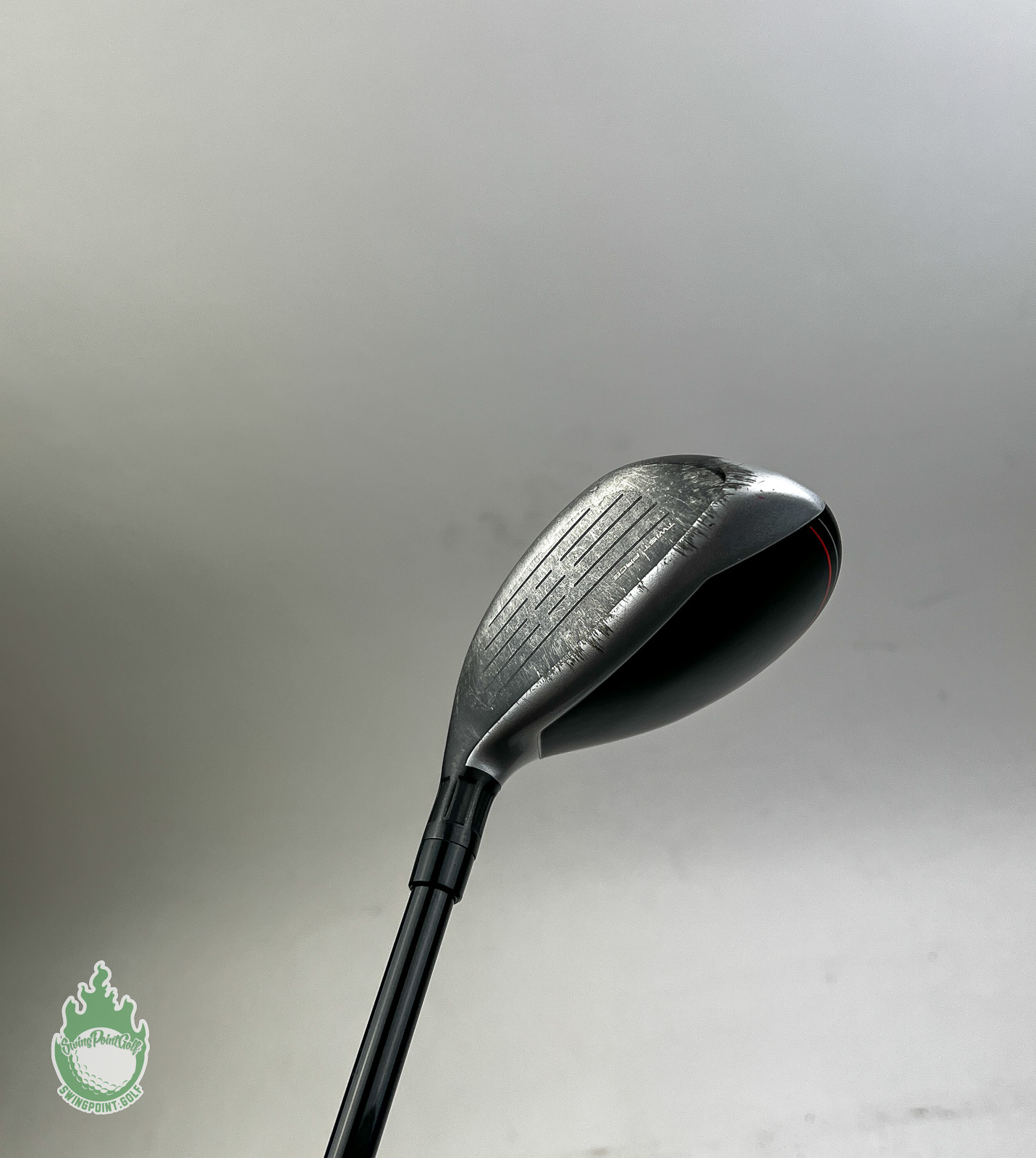 Used RH TaylorMade M6 Rescue 4 Hybrid 22* ATMOS 7 Stiff Flex