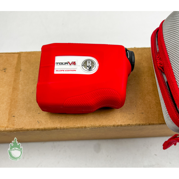 Used Bushnell Tour V4 Laser Rangefinder Slope Edition