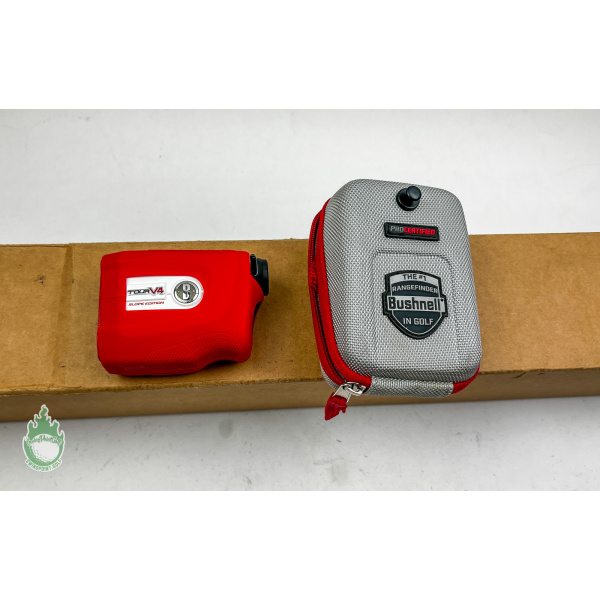 ラウンド用品・アクセサリー Bushnell TOUR V4 SLOPE EDITION Used Bushnell Tour V4 Laser Rangefinder Slope Edition Magnetic