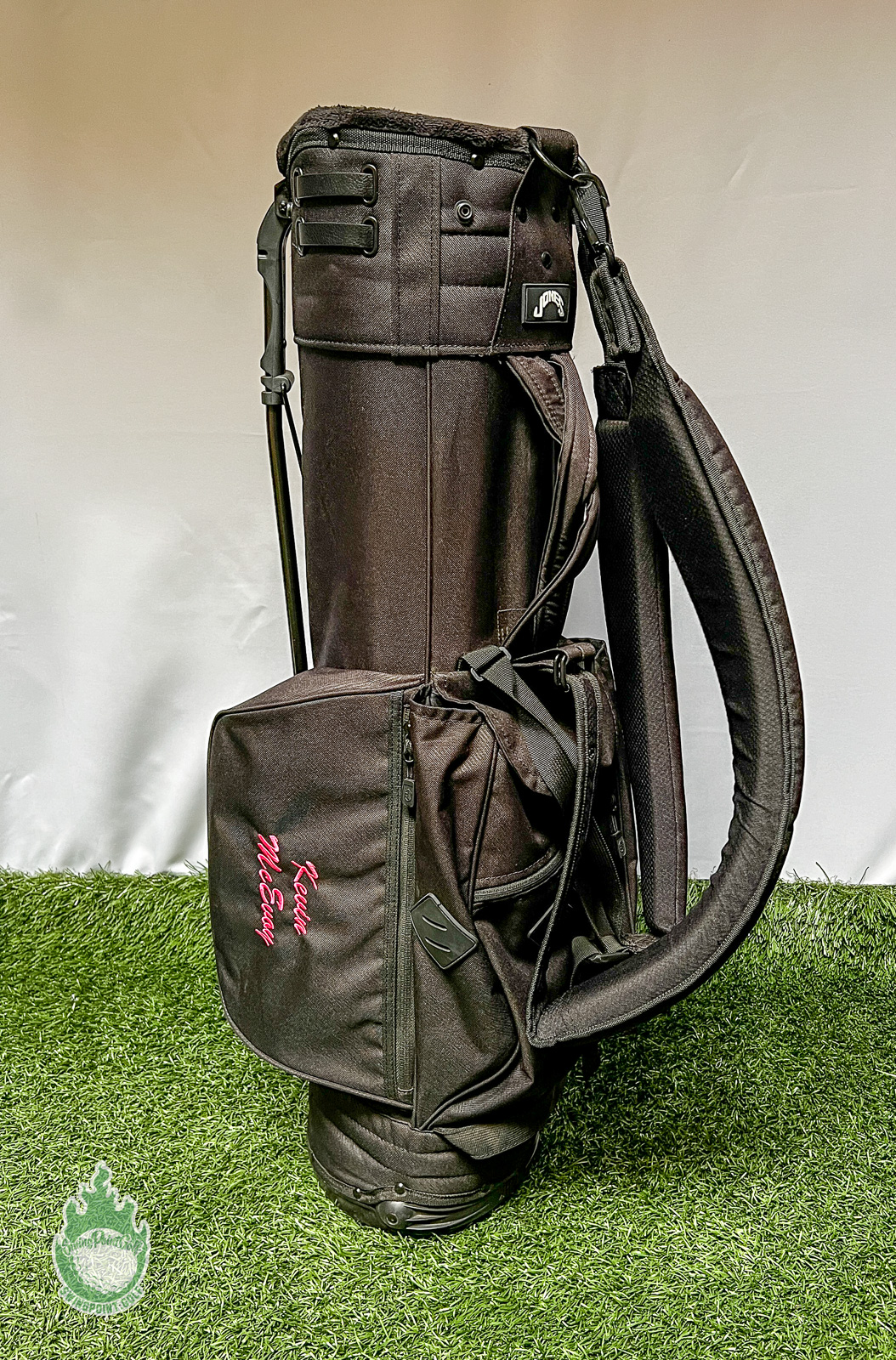 Used Jones Sports Co. Golf Stand Bag 3-Way With Strap & Rainhood