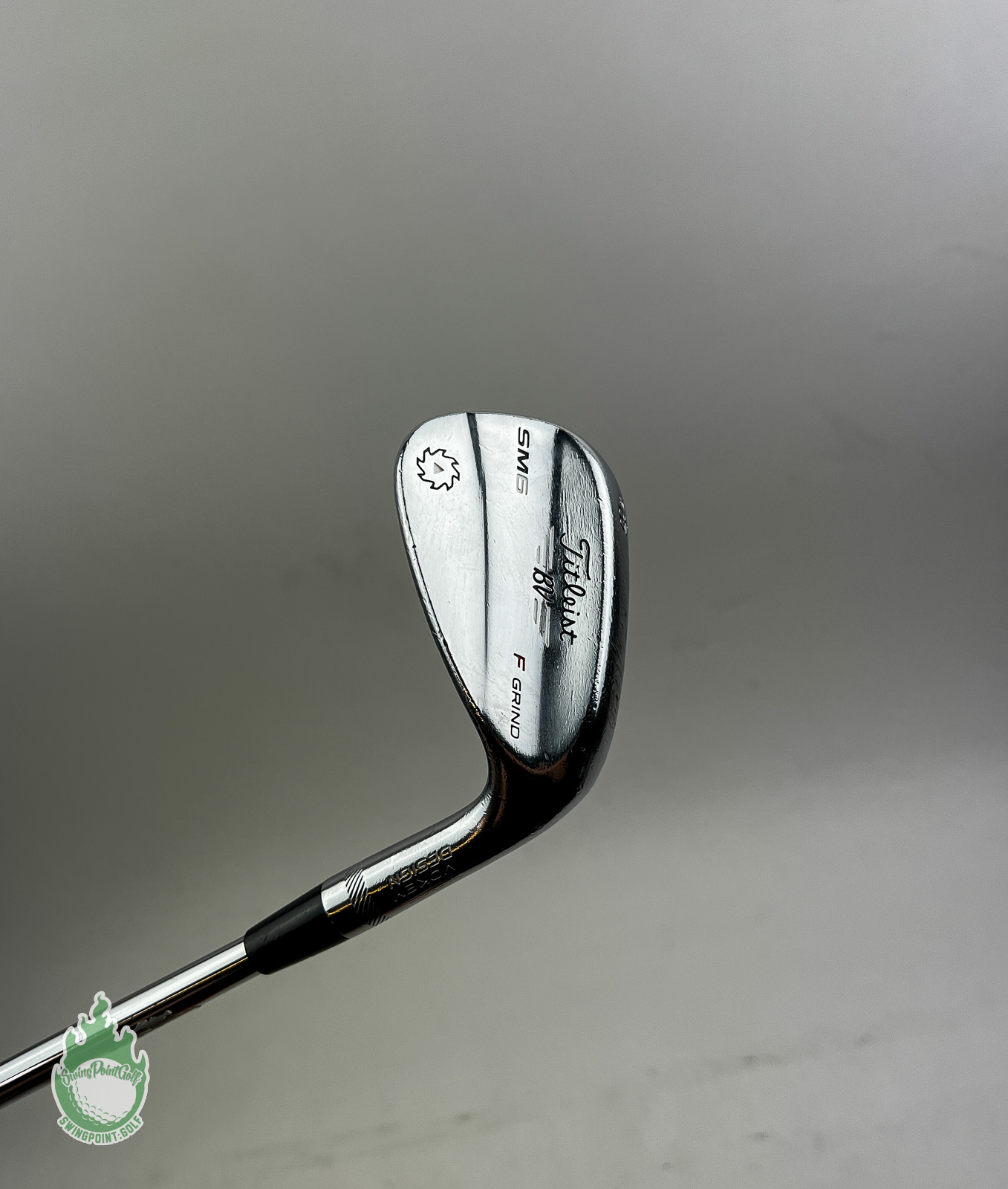 RH Titleist Vokey SM6 F Grind Chrome Wedge 48*-08 Wedge Flex