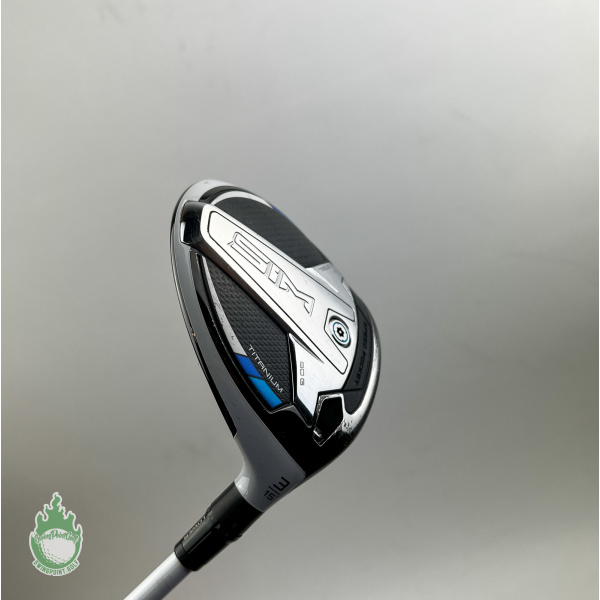 Used RH TaylorMade SIM Titanium 3 Wood 15 Fujikura Pro 2.0 70g X