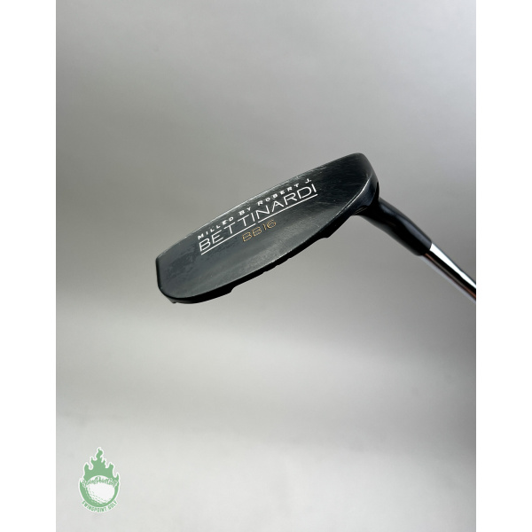 Used Right Handed Bettinardi BB16 Black 33″ Milled Putter Steel