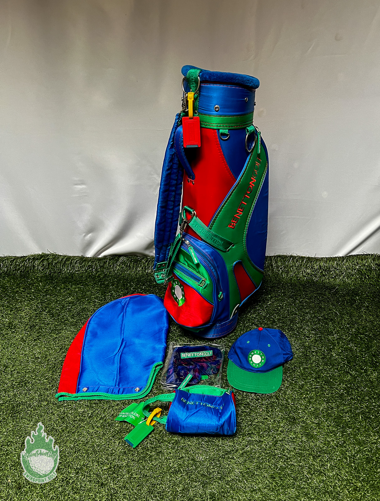 UNITED COLORS OF BENETTON ゴルフバッグ Used Benetton Golf United Colors Of Benetton Bag, Hat, Cover