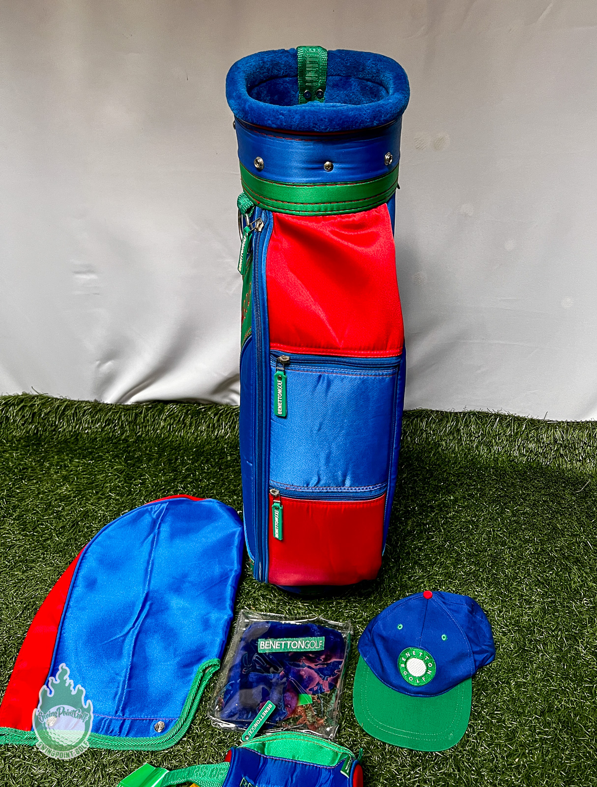 UNITED COLORS OF BENETTON ゴルフバッグ Used Benetton Golf United Colors Of Benetton Bag, Hat, Cover