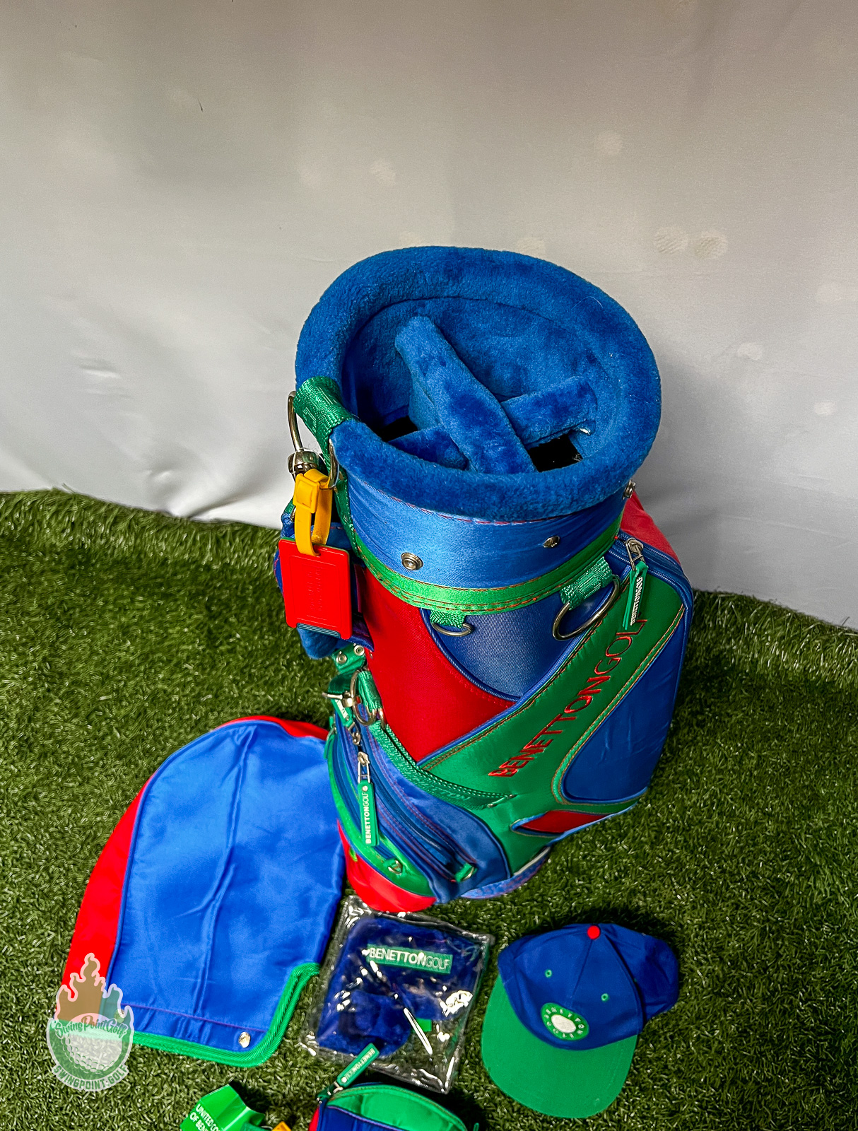 UNITED COLORS OF BENETTON ゴルフバッグ Used Benetton Golf United Colors Of Benetton Bag, Hat, Cover