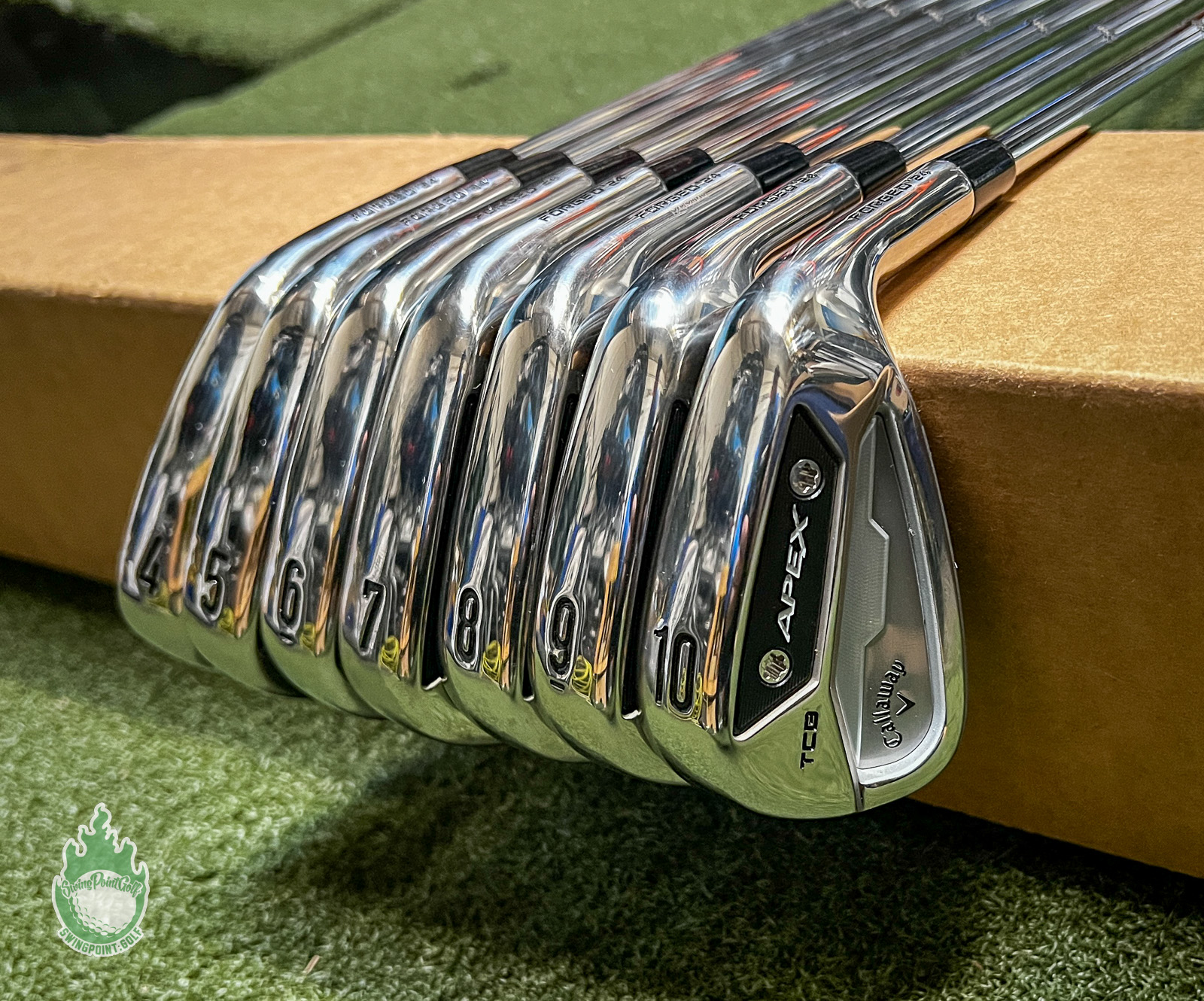 NEW Callaway APEX TCB Oil Can Forged '24 Irons 4-PW DG 115 Stiff