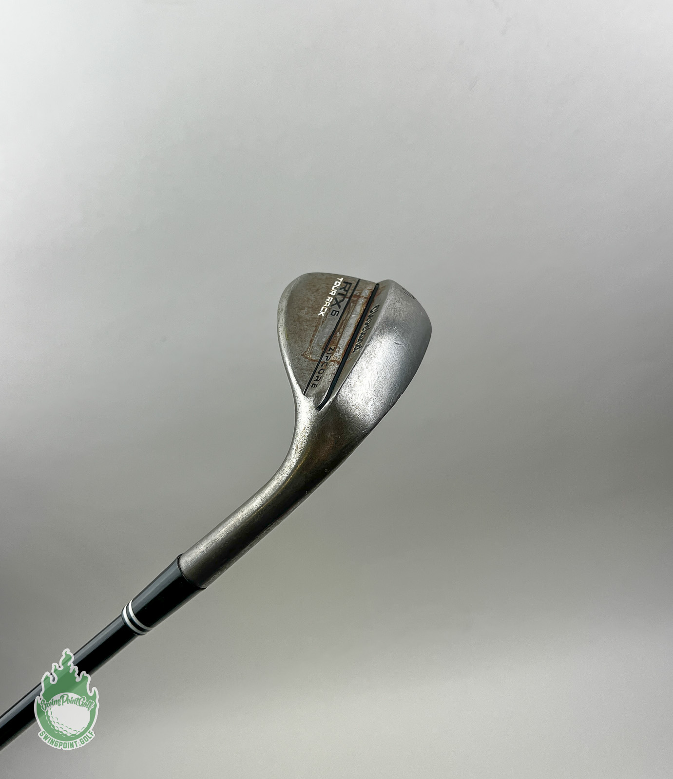 RH Cleveland RTX-6 ZipCore Tour Rack Raw Low+ Wedge 56*-8 125 TX