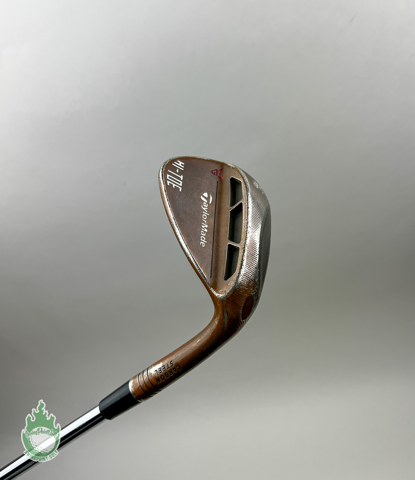 Used RH TaylorMade Hi-Toe Wedge 58* 115g Stiff Flex Steel Golf
