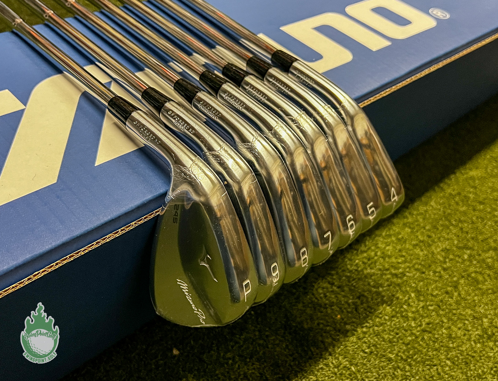 Mizuno MP5 GF Forged 6 Iron Stiff Steel Shaft Golf Pride Grip Mizuno MP5 GF Forged 6 Iron Stiff Steel Shaft Golf Pride Grip