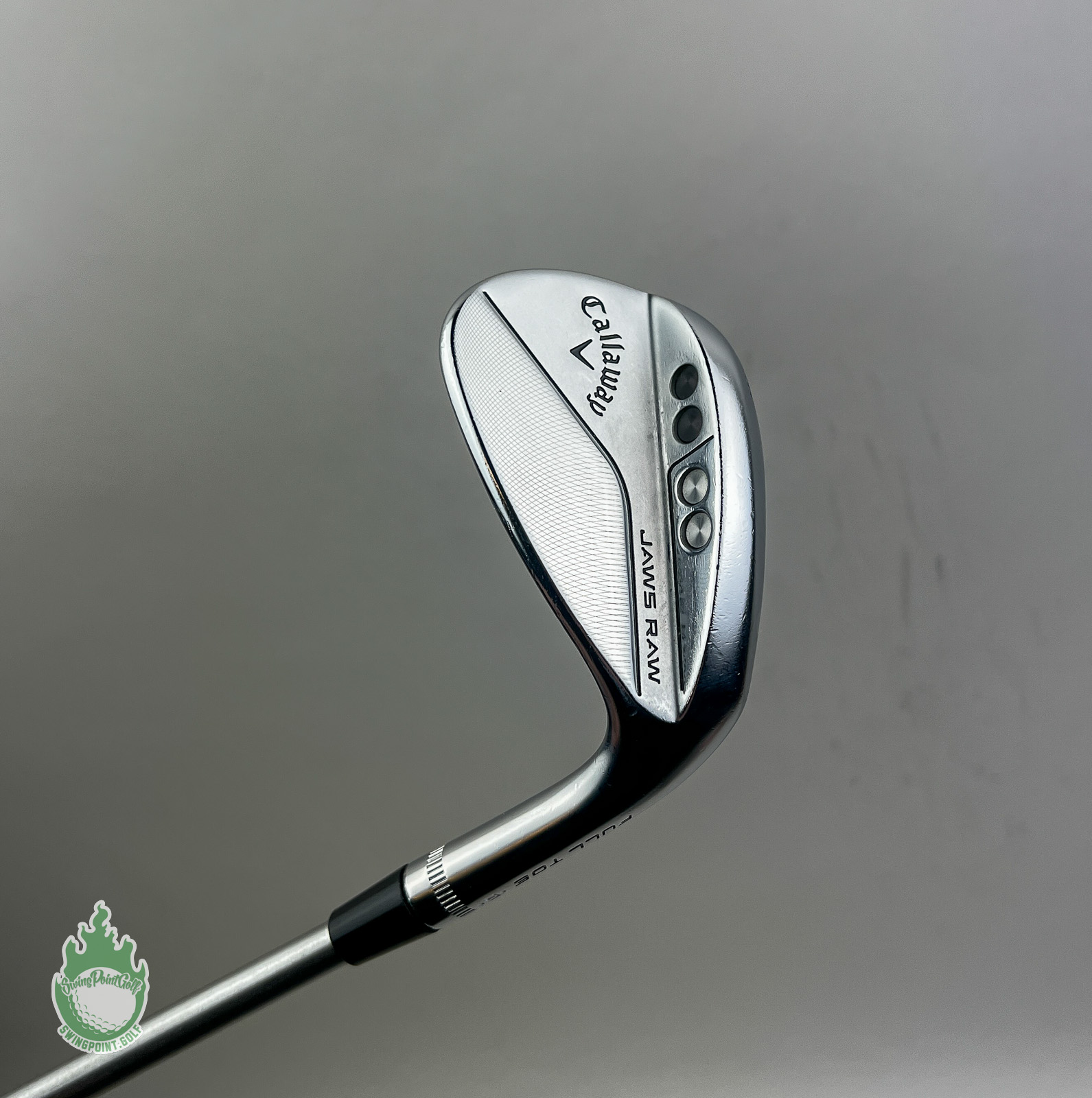 Callaway Jaws Raw Full Toe J Grind Wedge 54*-10 KBS Stiff Flex