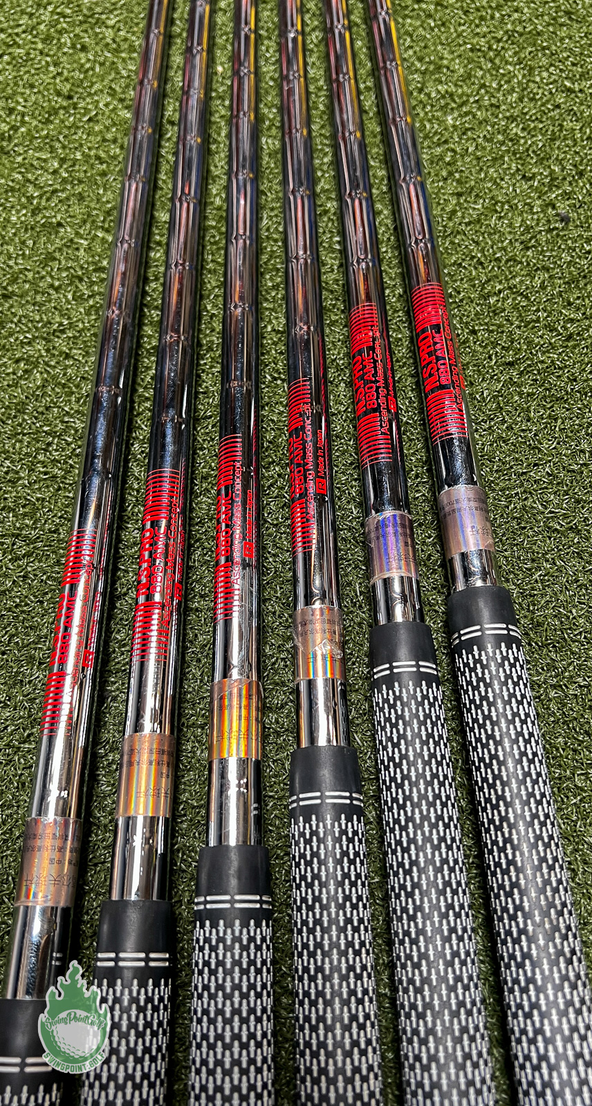 Used Nippon N.S.Pro 880 AMC Regular Flex 5-PW Steel Iron Set