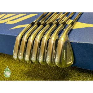 Brand New RH Mizuno Pro S-3 Irons 4-PW Project X 6.0 Stiff Flex Steel Golf Club