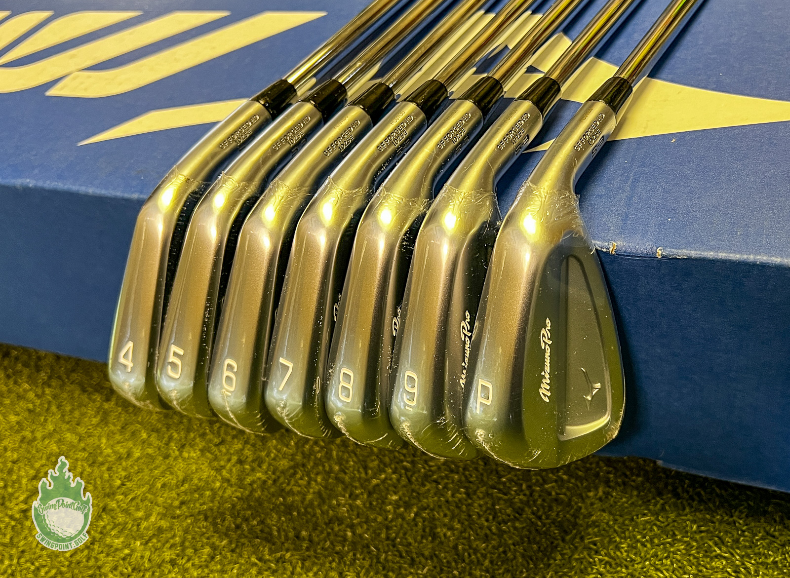 Brand New RH Mizuno Pro S-3 Irons 4-PW Project X 6.0 Stiff Flex 