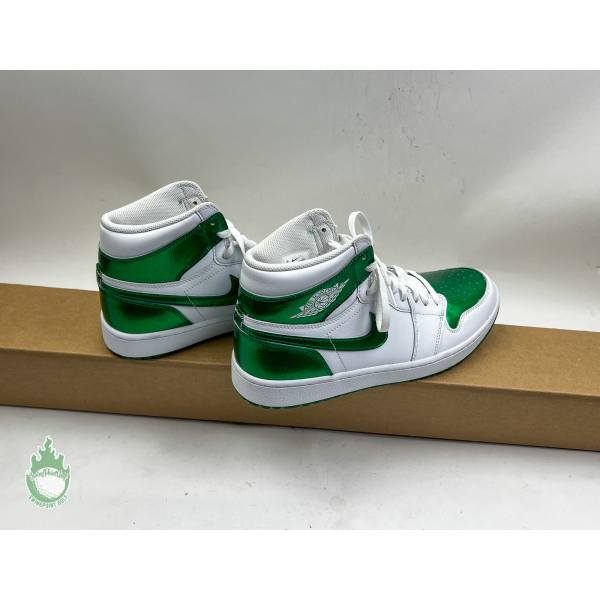 New Nike Air Jordan 1 High Golf 23 White/Pine Green Golf