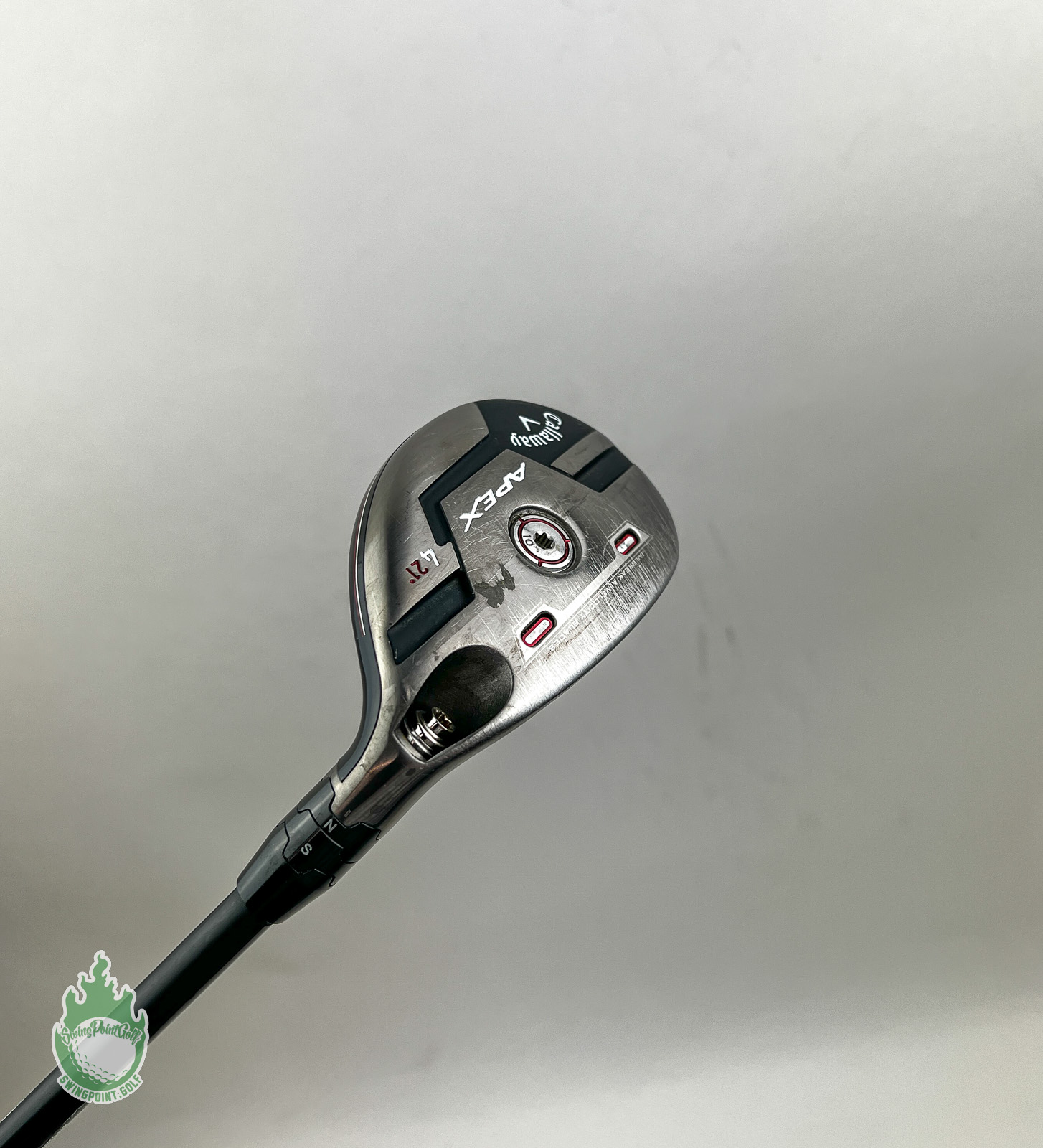 Callaway APEX 4u 21° MC 80S Used Callaway APEX '21 4 Hybrid 21* Cypher FIFTY 5.0 Senior