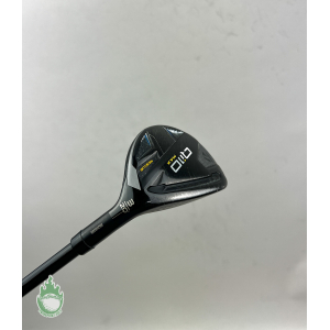 Used RH TaylorMade Qi10 Max 3 Hybrid Rescue 20* 70IR Regular Graphite Golf Club