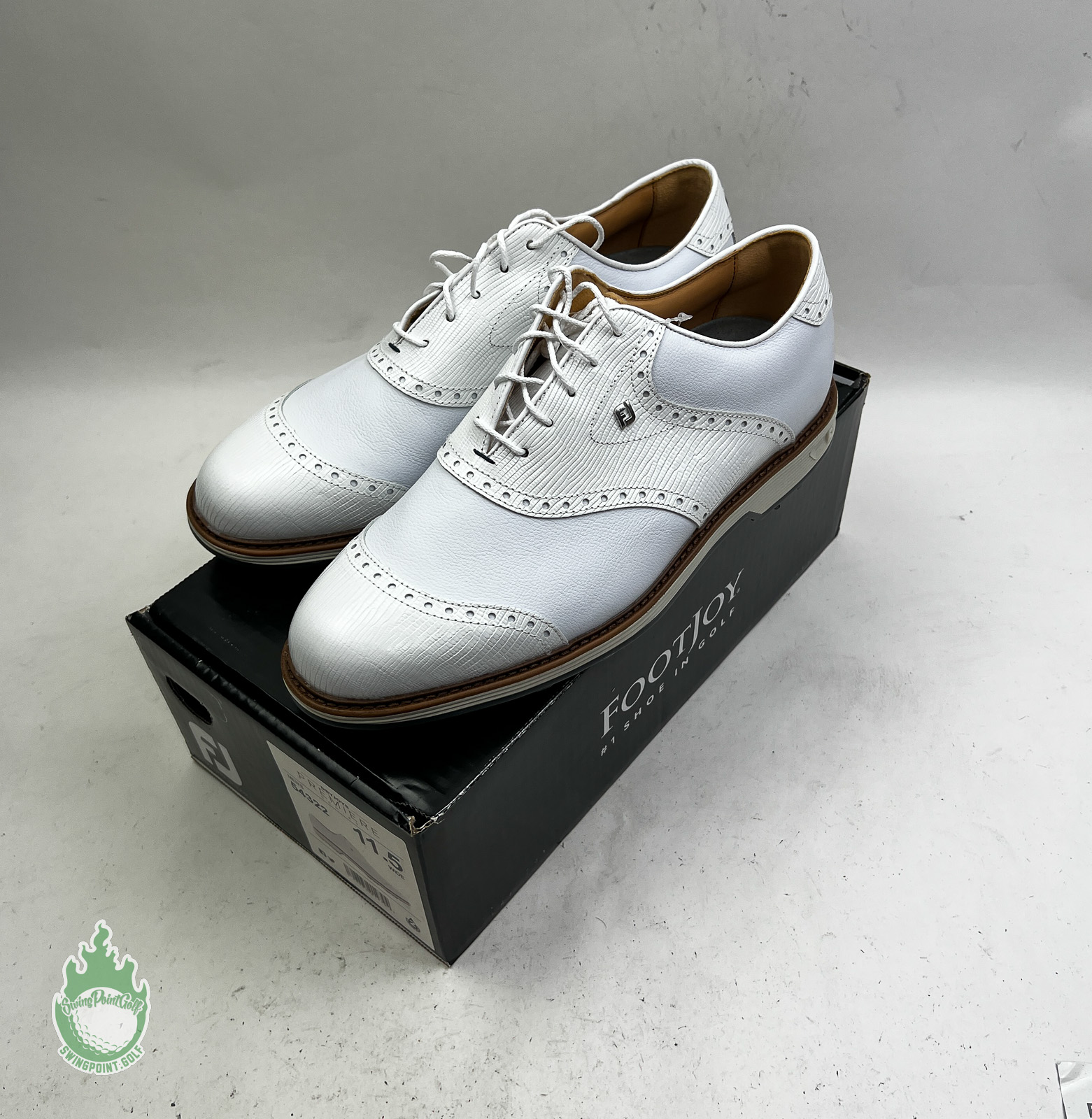 New FootJoy DryJoys Premiere Series Leather Mens 11.5 Wide New FootJoy DryJoys Premiere Series Leather Mens 11.5 Wide