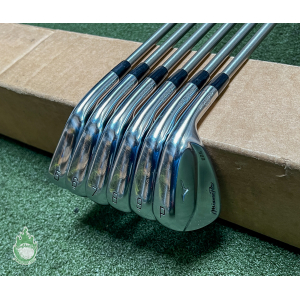 Used Mizuno Pro 223 Forged Irons 5-PW SteelFiber i70 Senior Graphite Golf Set